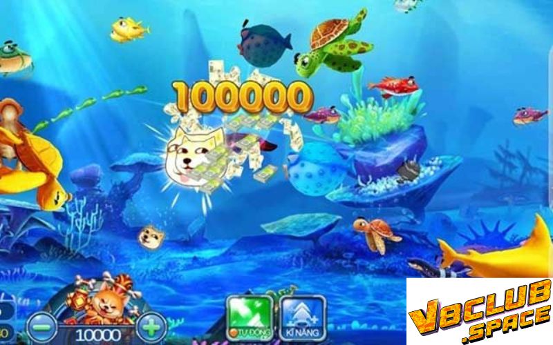 Lợi ích khi chơi game bắn cá đổi thưởng tại V8club