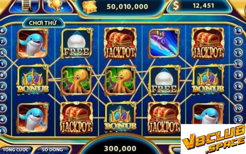 Top game nổ hũ hot nhất hiện nay - Kho báu đại dương